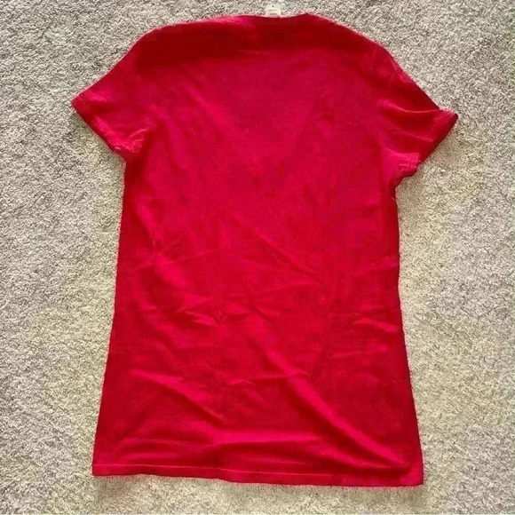 🔥VTG Classic Toronto Raptors Red T-Shirt Junk Food NBA Basketball Fan USA  Made - Picture 3 of 4